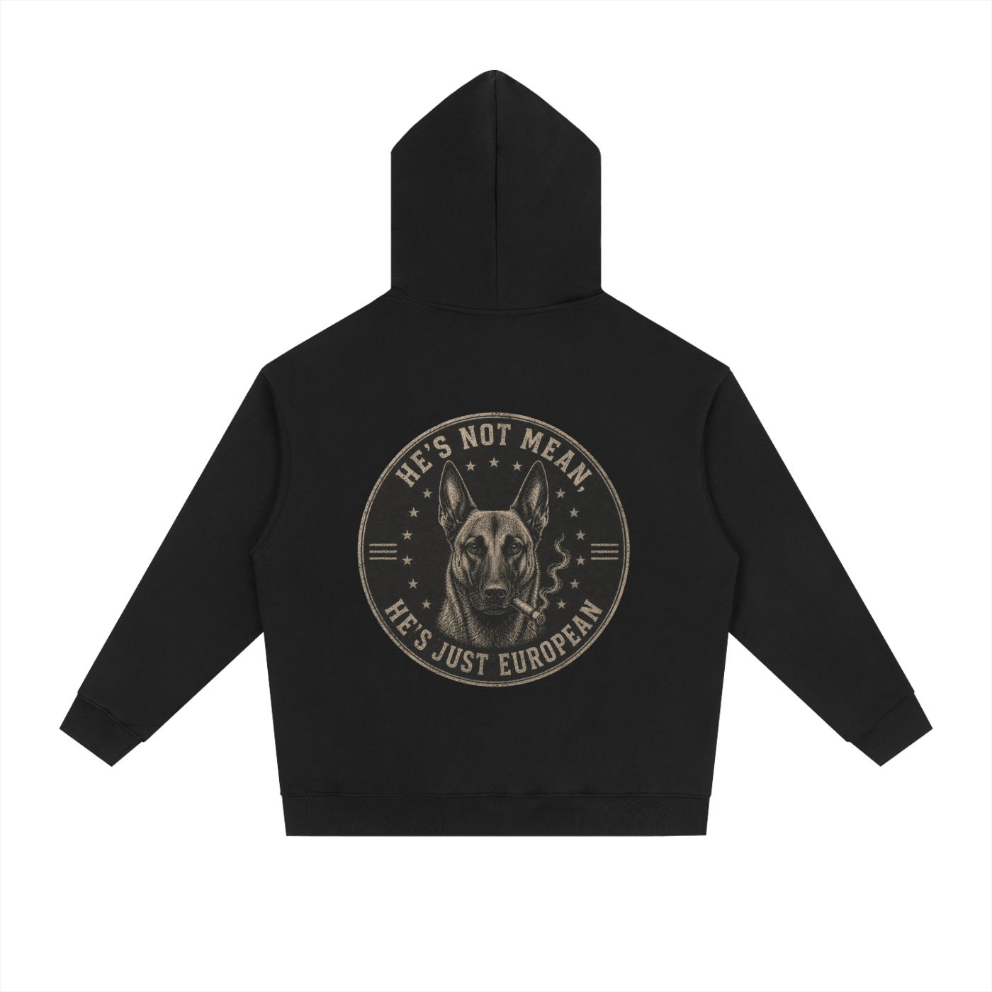 Belgian Malinois (Male) — Heavyweight Hoodie