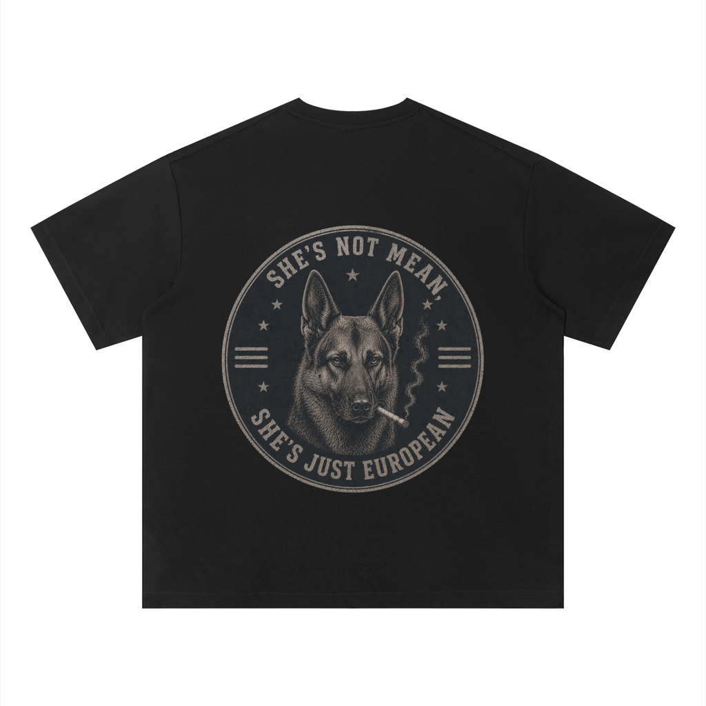 German Shepherd (Female) — Boxy Tee