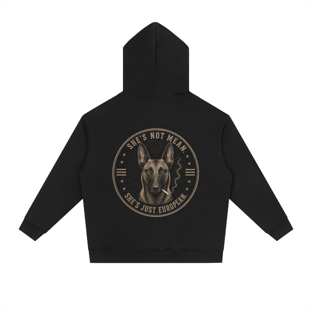 Belgian Malinois (Female) — Heavyweight Hoodie