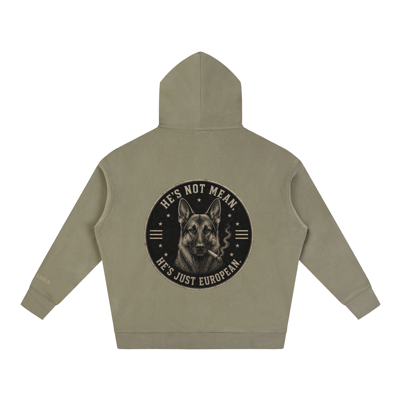 German Shepherd (Male) — Oversized Hoodie