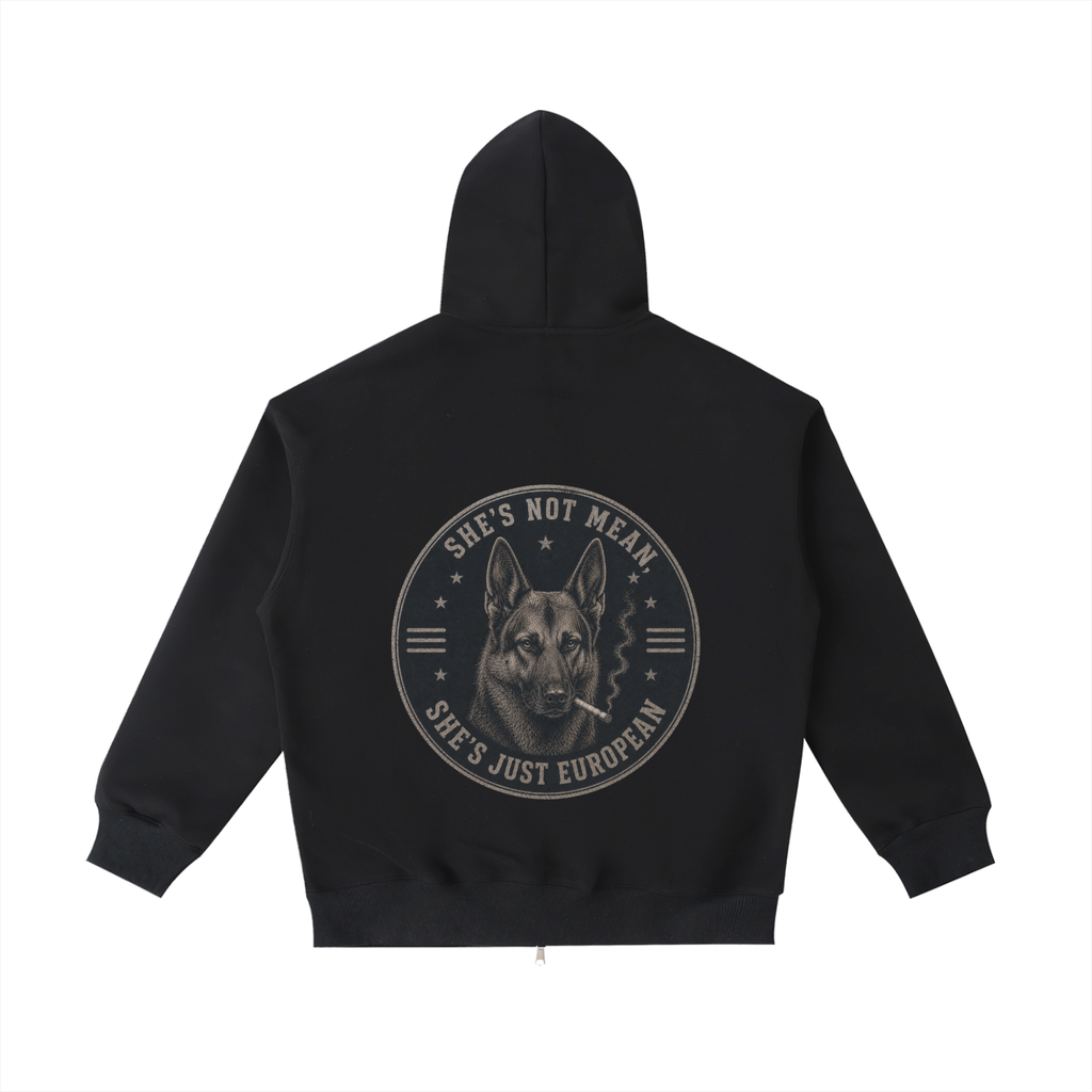 German Shepherd (Female) — Zip Hoodie