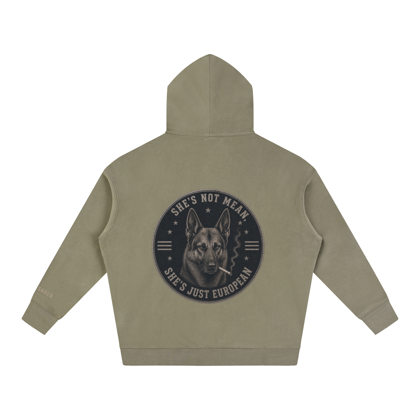 German Shepherd (Female) — Oversized Hoodie