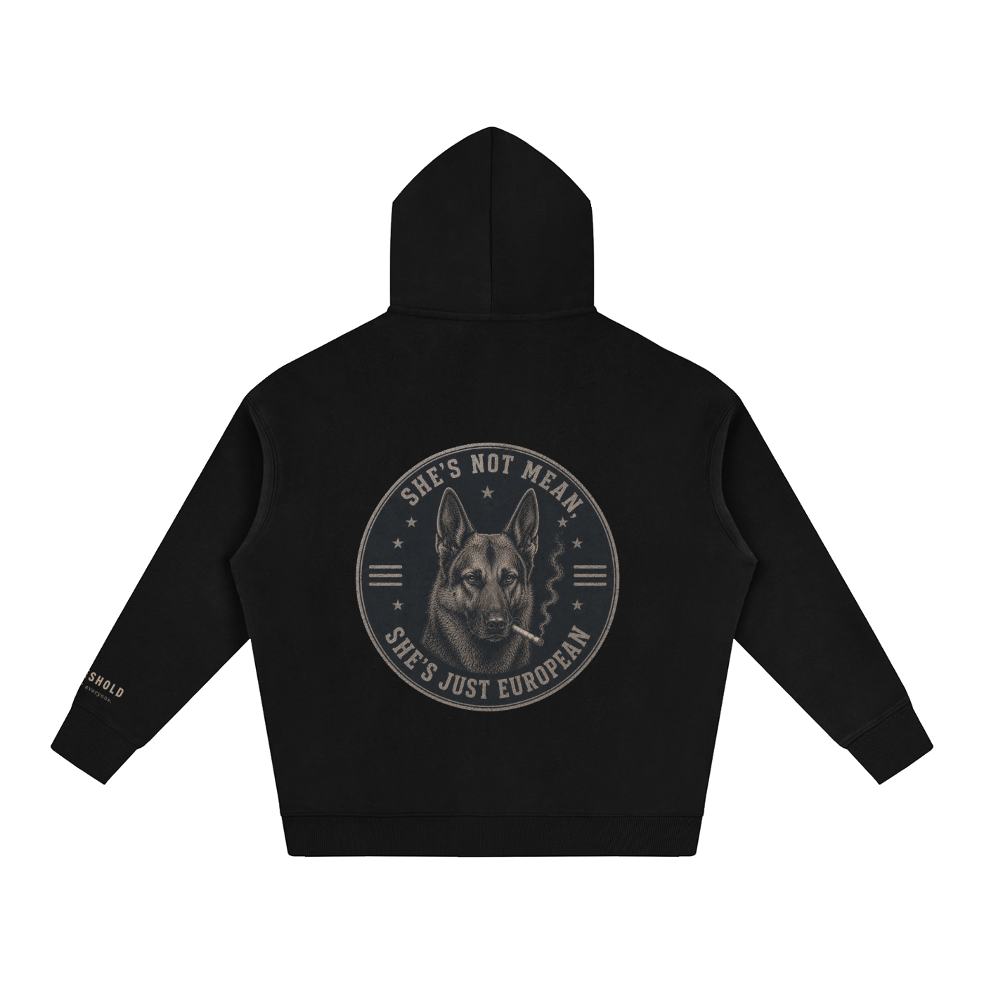 German Shepherd (Female) — Oversized Hoodie