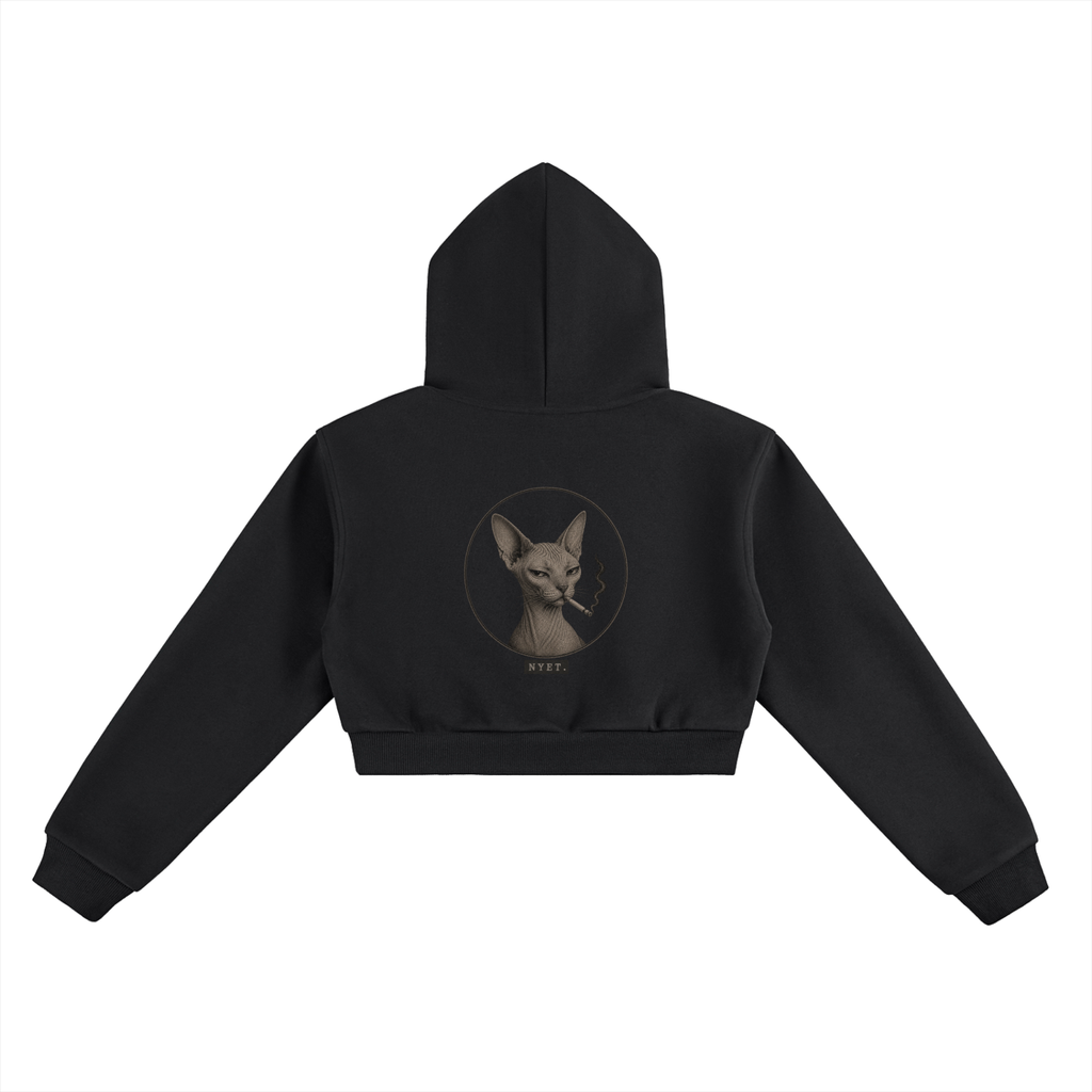 Donskoy "Nyet" — Cropped Hoodie