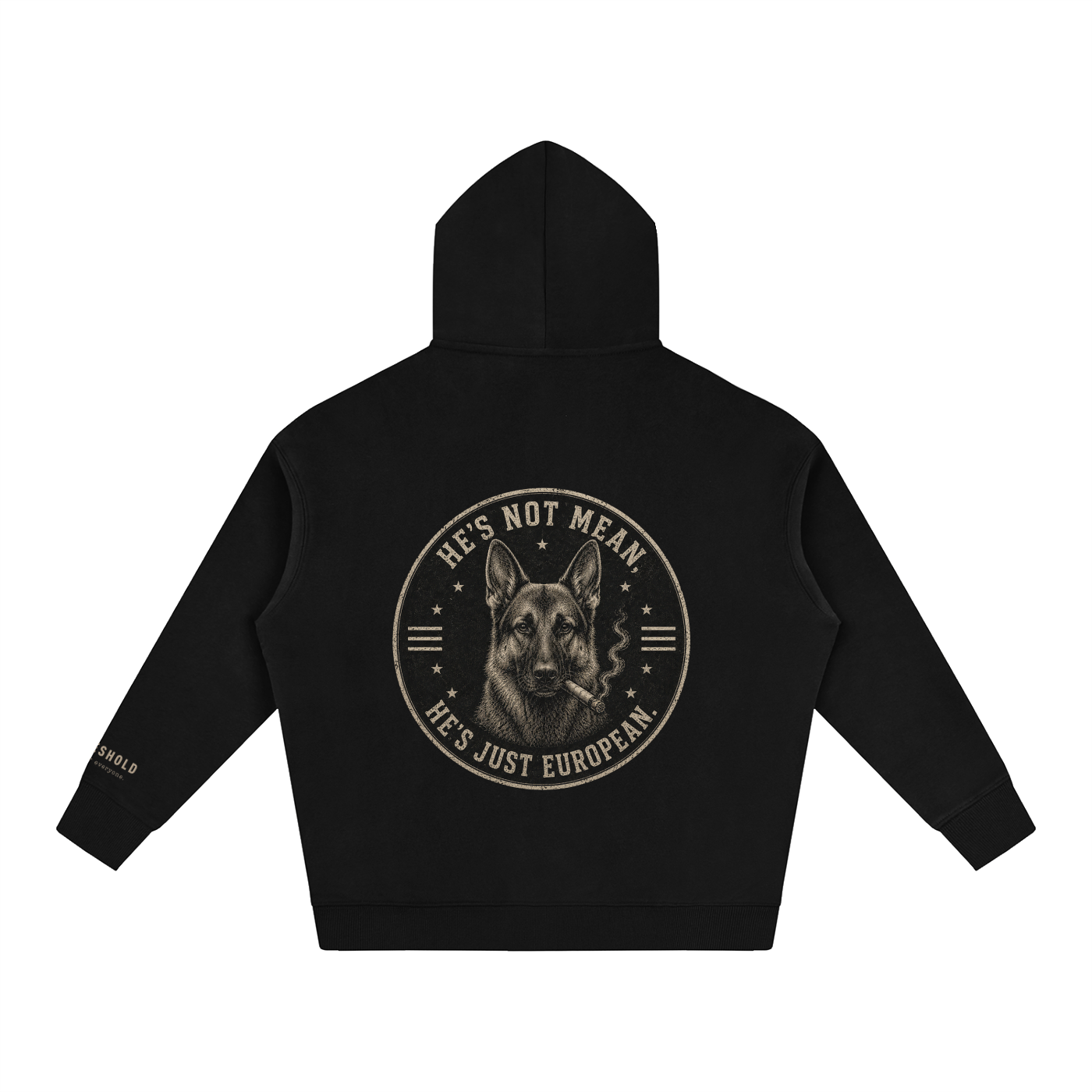 German Shepherd (Male) — Oversized Hoodie