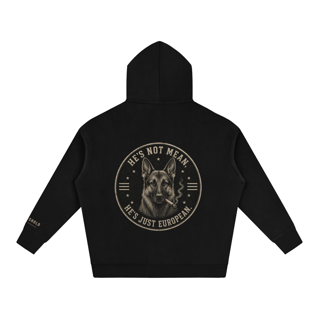 German Shepherd (Male) — Oversized Hoodie
