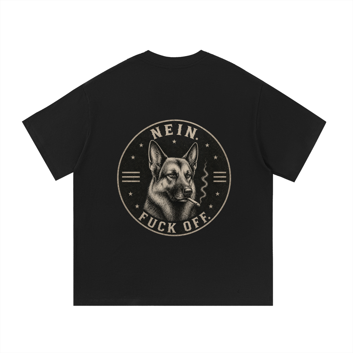 German Shepherd "Nein" — Classic Tee